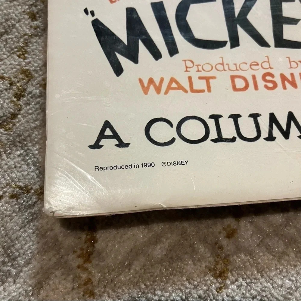 VTG Disney Movie Poster Mickey's Revue 11.5x17 Mickey Mouse Reproduction 1990 - Picture 4 of 10